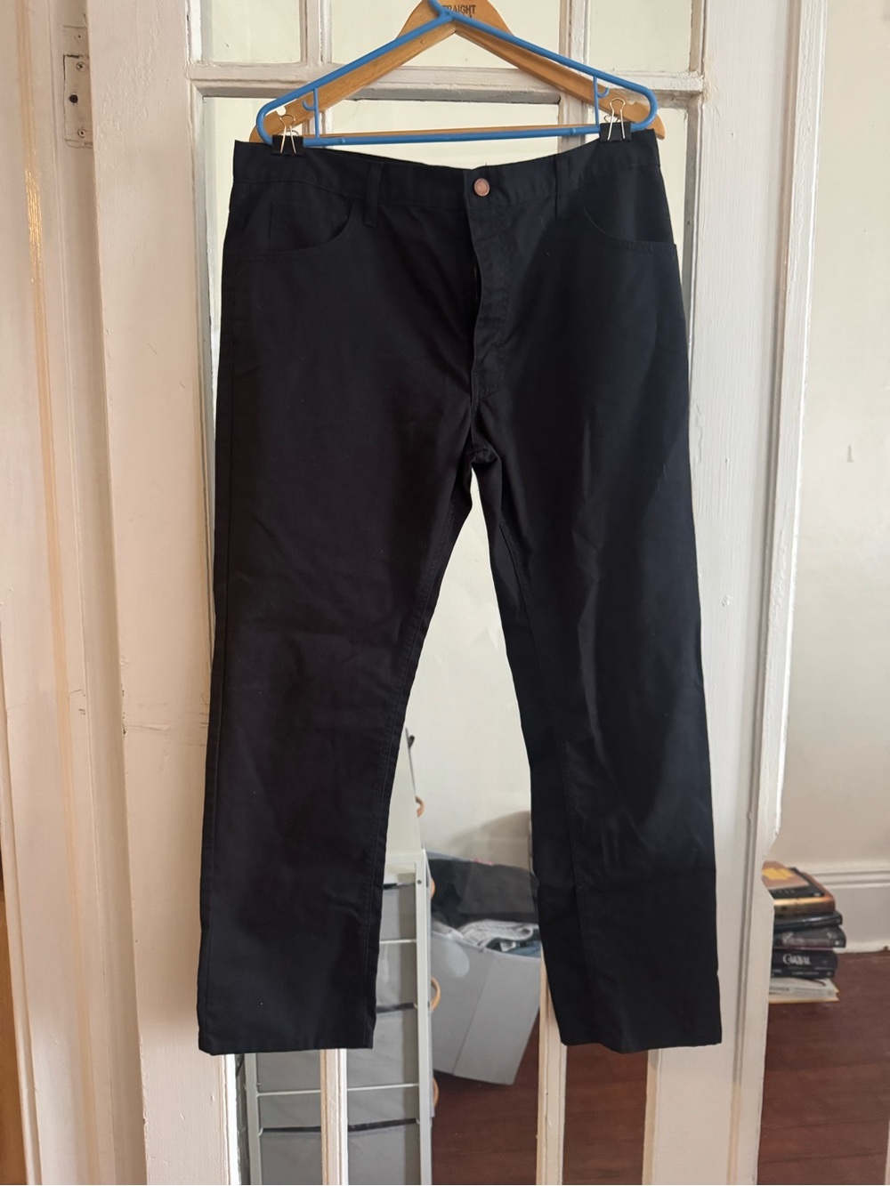 Dickies Classic Black Straight-Leg Pants